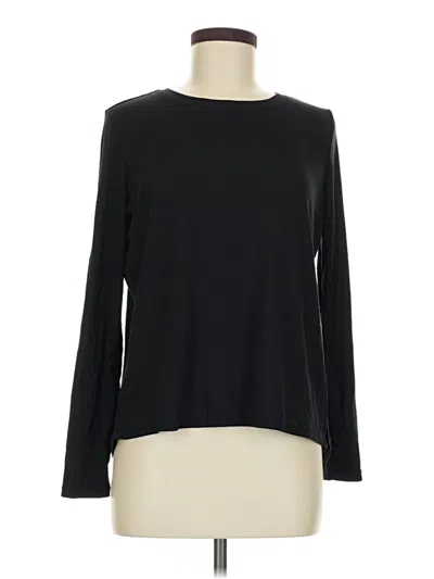 Pre-owned Mondetta Long Sleeve T-shirt In Black