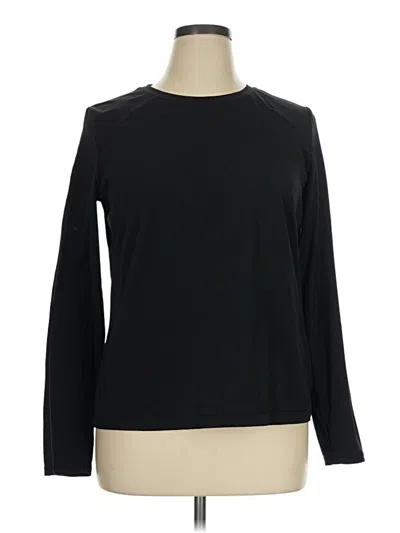 Pre-owned Mondetta Long Sleeve T-shirt In Black