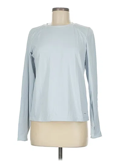 Pre-owned Mondetta Long Sleeve T-shirt In Blue