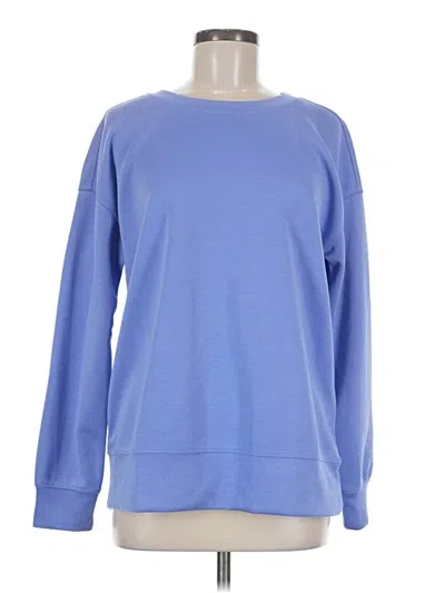 Pre-owned Mondetta Long Sleeve T-shirt In Blue