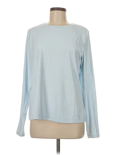 Pre-owned Mondetta Long Sleeve T-shirt In Blue
