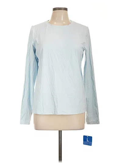 Pre-owned Mondetta Long Sleeve T-shirt In Blue