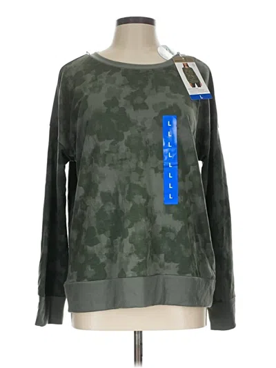Pre-owned Mondetta Long Sleeve T-shirt In Green