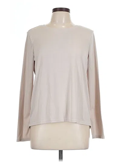 Pre-owned Mondetta Long Sleeve T-shirt In Ivory