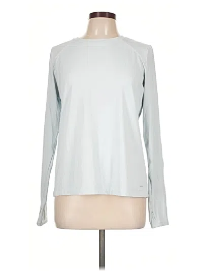 Pre-owned Mondetta Long Sleeve T-shirt In Silver