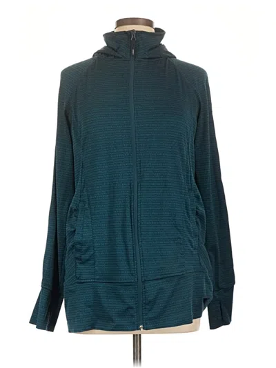 Pre-owned Mondetta Long Sleeve T-shirt In Teal