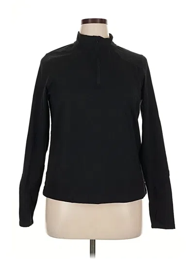 Pre-owned Mondetta Long Sleeve Turtleneck In Black