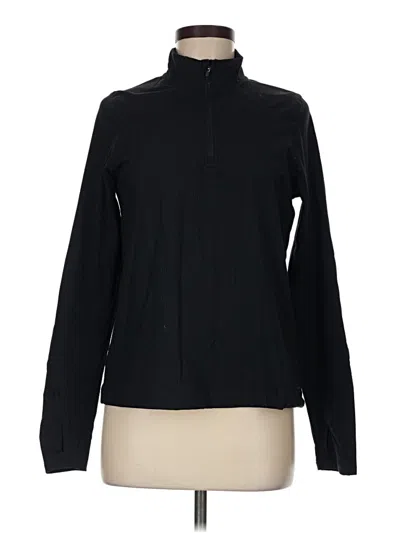 Pre-owned Mondetta Long Sleeve Turtleneck In Black