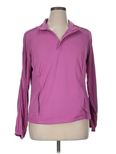 Pre-owned Mondetta Pullover Sweater In Purple