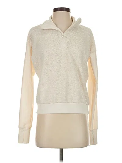Pre-owned Mondetta Pullover Sweater In White