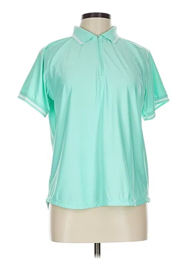 Pre-owned Mondetta Short Sleeve Polo Shirt In Blue