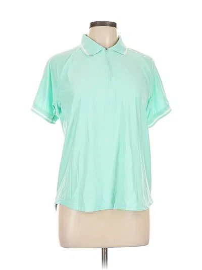 Pre-owned Mondetta Short Sleeve Polo Shirt In Green