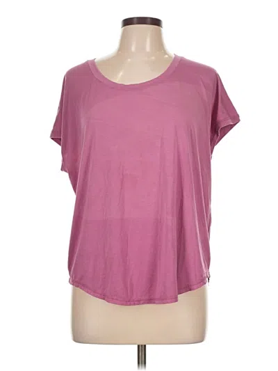 Pre-owned Mondetta Short Sleeve T-shirt In Pink