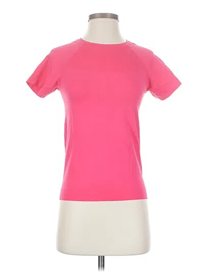 Pre-owned Mondetta Short Sleeve T-shirt In Pink