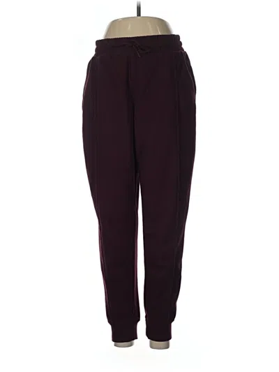 Pre-owned Mondetta Sweatpants In Burgundy