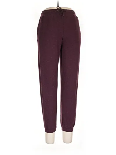 Pre-owned Mondetta Sweatpants In Burgundy