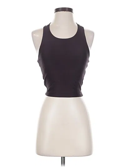 Pre-owned Mondetta Tank Top Black Halter Neckline Tops