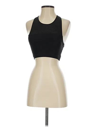 Pre-owned Mondetta Tank Top Black Strapless Neckline Tops