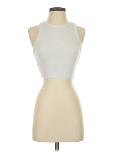 Pre-owned Mondetta Tank Top Pink Halter Neckline Tops