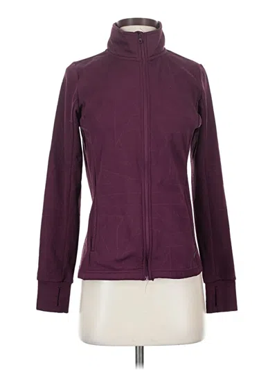 Pre-owned Mondetta Track Jacket In Purple