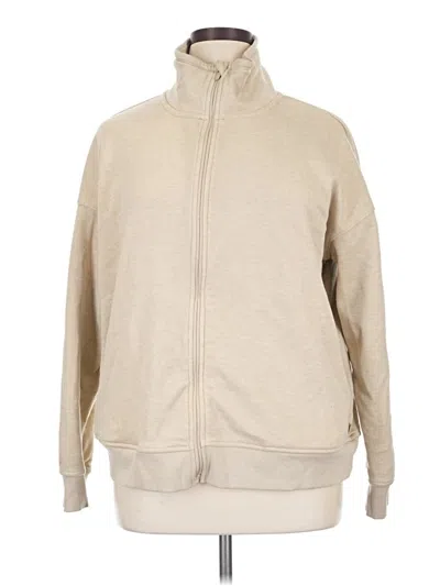 Pre-owned Mondetta Track Jacket In Tan