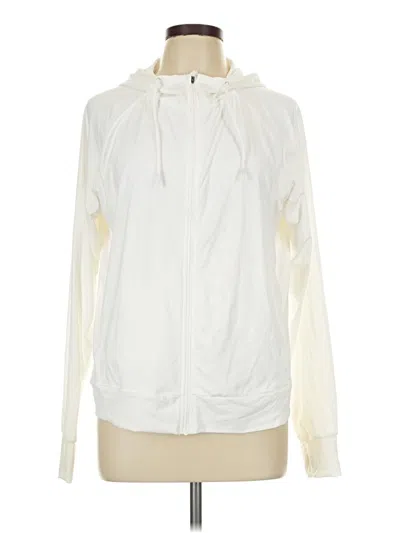 Pre-owned Mondetta Track Jacket In White