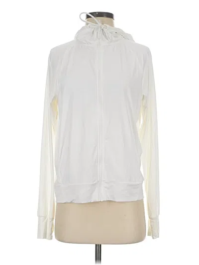 Pre-owned Mondetta Track Jacket In White