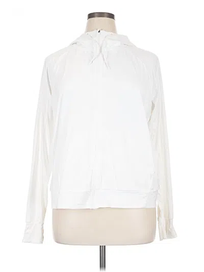 Pre-owned Mondetta Track Jacket In White