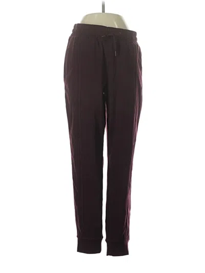 Pre-owned Mondetta Track Pants In Burgundy