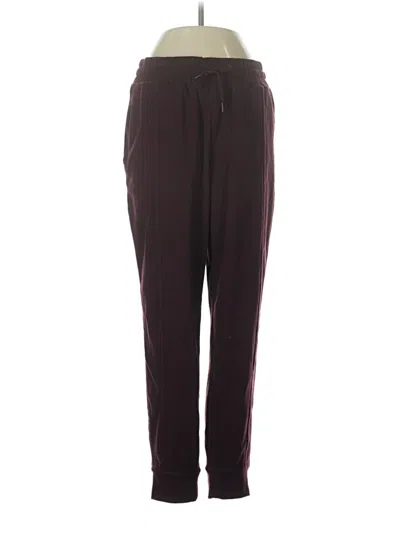 Pre-owned Mondetta Track Pants In Burgundy
