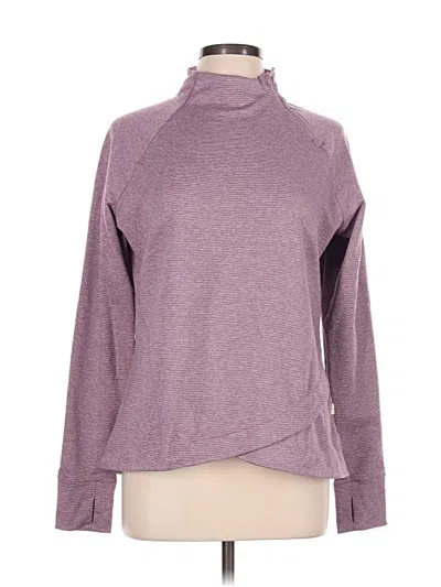 Pre-owned Mondetta Turtleneck Sweater In Purple