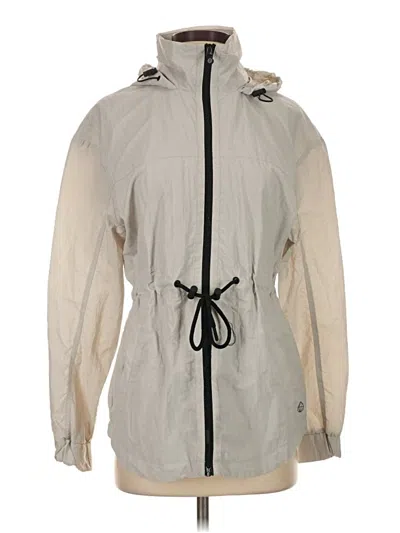 Pre-owned Mondetta Windbreaker Jacket In Ivory