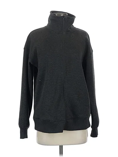 Pre-owned Mondetta Zip Up Hoodie In Black