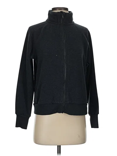Pre-owned Mondetta Zip Up Hoodie In Black