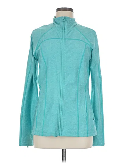 Pre-owned Mondetta Zip Up Hoodie In Blue