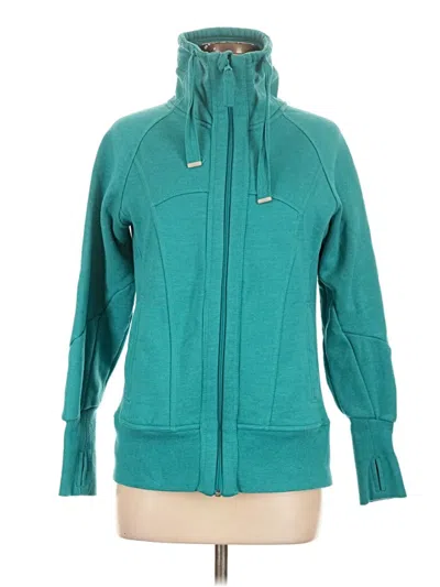 Pre-owned Mondetta Zip Up Hoodie In Blue