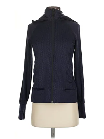 Pre-owned Mondetta Zip Up Hoodie In Blue