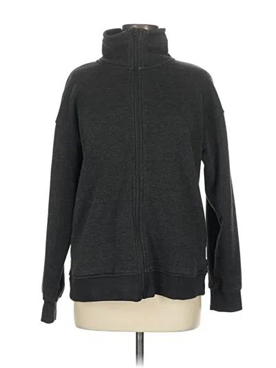 Pre-owned Mondetta Zip Up Hoodie In Gray