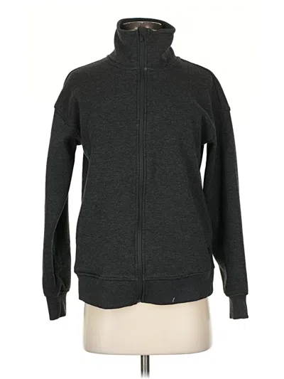 Pre-owned Mondetta Zip Up Hoodie In Gray