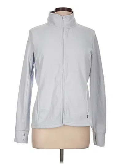 Pre-owned Mondetta Zip Up Hoodie In Silver
