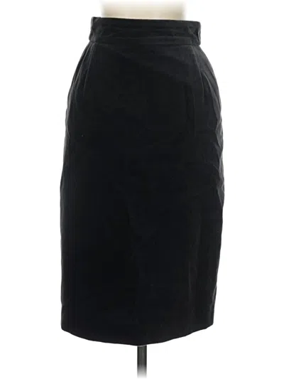 Pre-owned Mondi Formal Skirt In Black