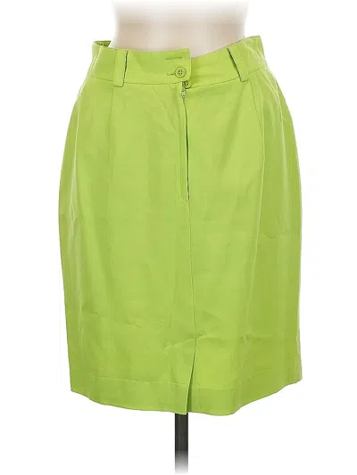 Pre-owned Mondi Formal Skirt In Green