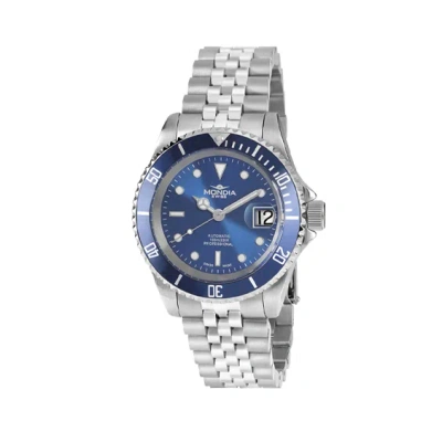 Mondia Man  Ms-216-ssbl-gb 40 Mm In Silver