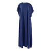 Monessa Joan Women's Blue Eibhlinn Dress With Eala Sleeves In Blue