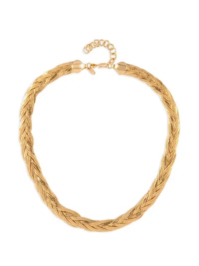 Pre-owned Monet 1980s  Necklace In Gold