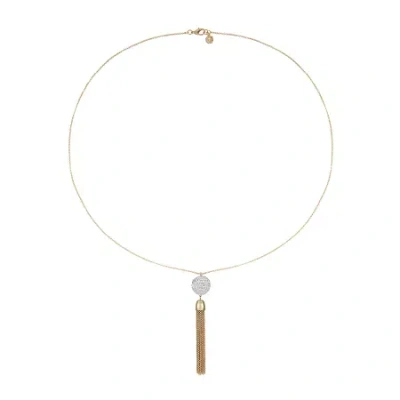 Monet Jewelry 32 Inch Cable Pendant Necklace In Gold