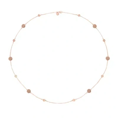 Monet Jewelry 34 Inch Rolo Strand Necklace In Orange