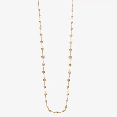 Monet Jewelry Beaded Womens 36 Inch Strand Necklace In Yellow