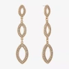 Monet Jewelry Drop Earrings In Gold