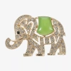 Monet Jewelry Elephant Pin In Gold